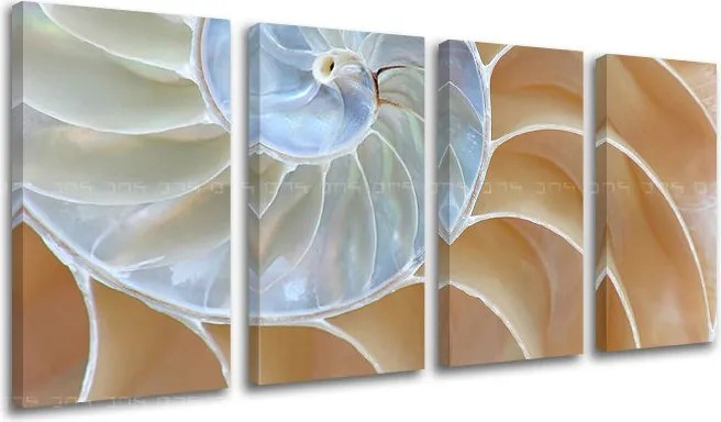 Obraz na stenu 4 dielny ABSTRAKT AB092E41