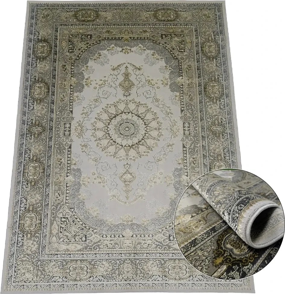 BE Koberec Deluxe 9093 BEIGE – béžový obdĺžnikový Rozmer: 80x150 cm