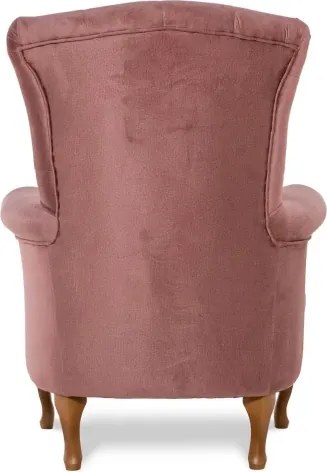 Kreslo Panama 1, starorůžová (monolith 63)