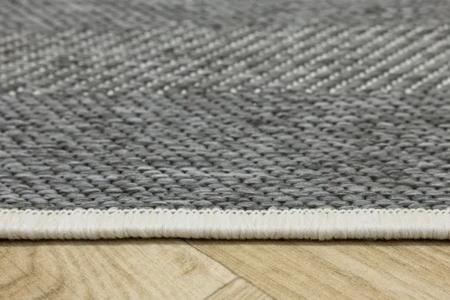 Obojstranný koberec BRUSSELS 205852/10030 sivý / krémový