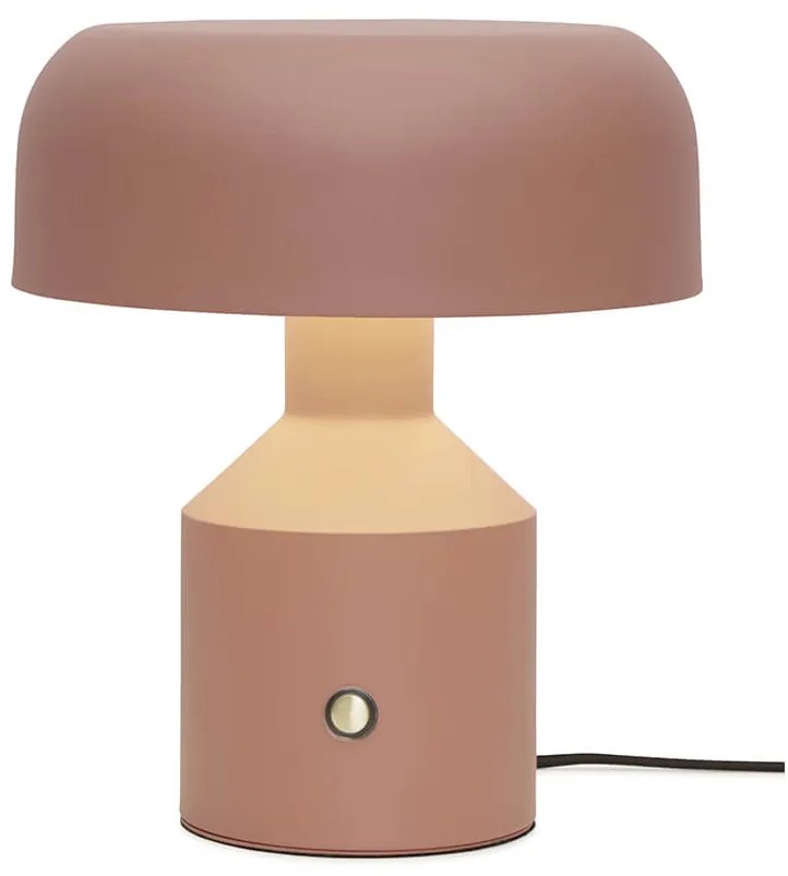 Stolná lampa troppo 30 cm ružová MUZZA
