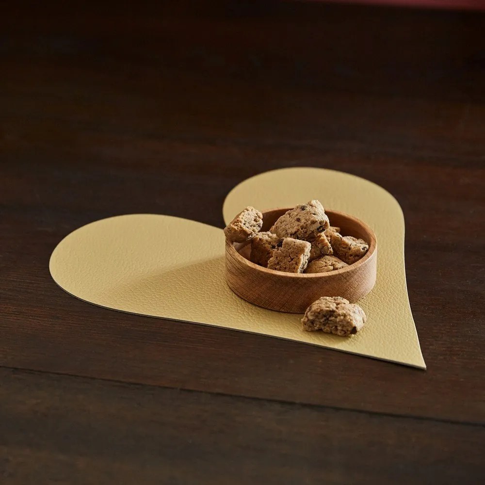 Prestieranie z eko kože 30x30 cm Heart Hippo – LIND DNA