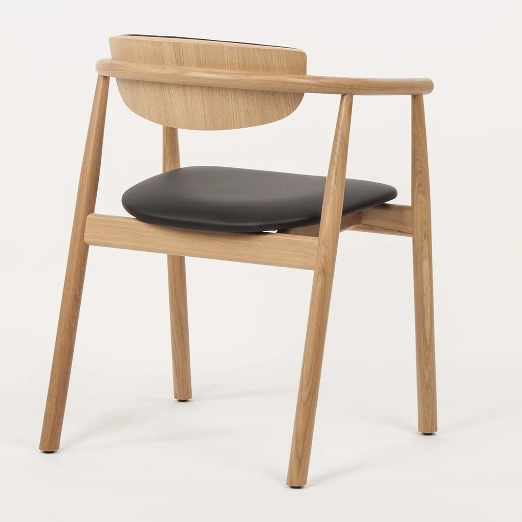 Stima Designové kreslo GREEN Vyberte odtieň ->: Dub, Vyberte látku ->: Pevný sedák