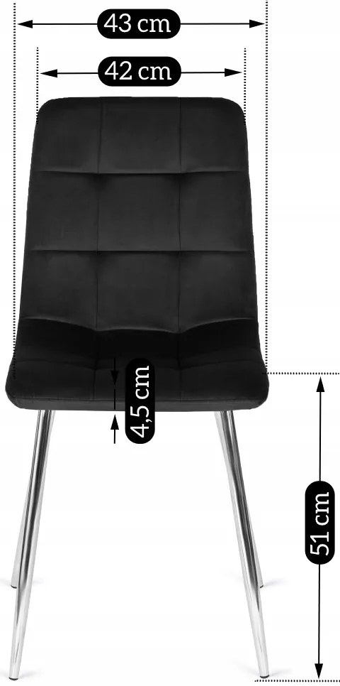 PROXIMA.store - Čalúnená jedálenská stolička FREDY FARBA: sivá, FARBA NÔH: buk