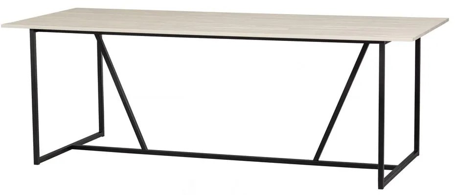 Jedálenský stôl z jaseňového dreva 90x220 cm Silas – WOOOD