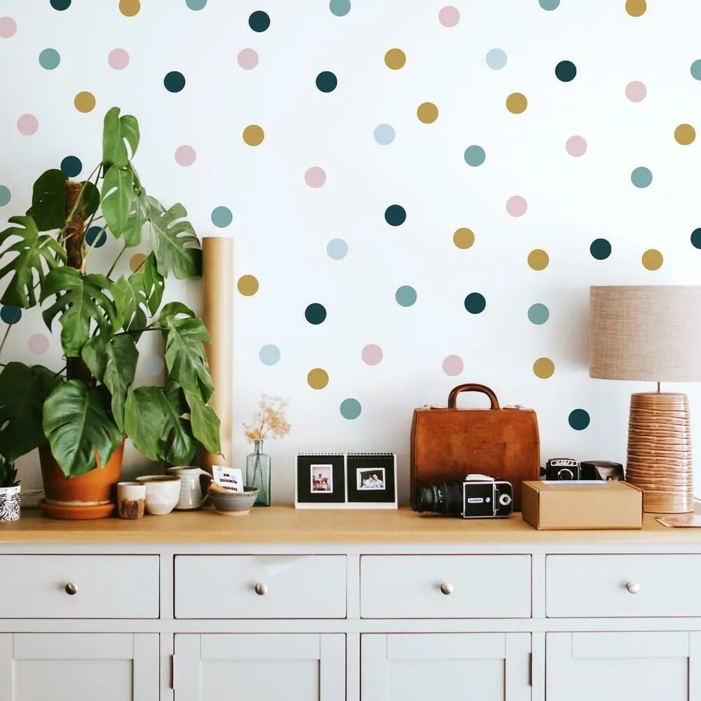 Nálepky na stenu BODKY