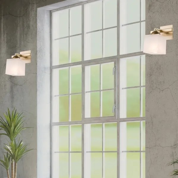 Nástenné svietidlo KLARA 1xE14/40W/230V zlatá