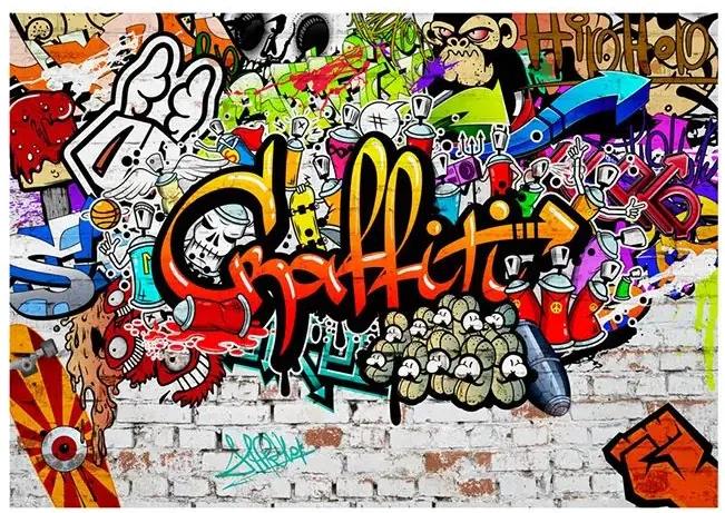 Fototapeta - Colorful Graffiti Veľkosť: 250x175, Verzia: Standard