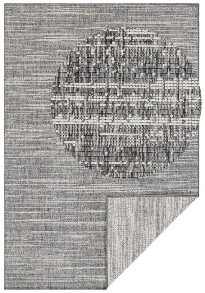 Sivý vonkajší koberec 170x120 cm Gemini - Elle Decoration