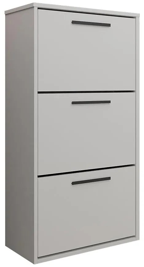 Skrinka na topánky Asper závesná Fr. biela/biela