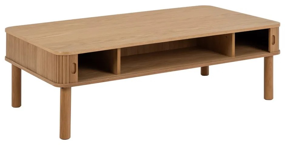 Konferenčný stolík v dekore duba v prírodnej farbe 70x130 cm Langley – Actona