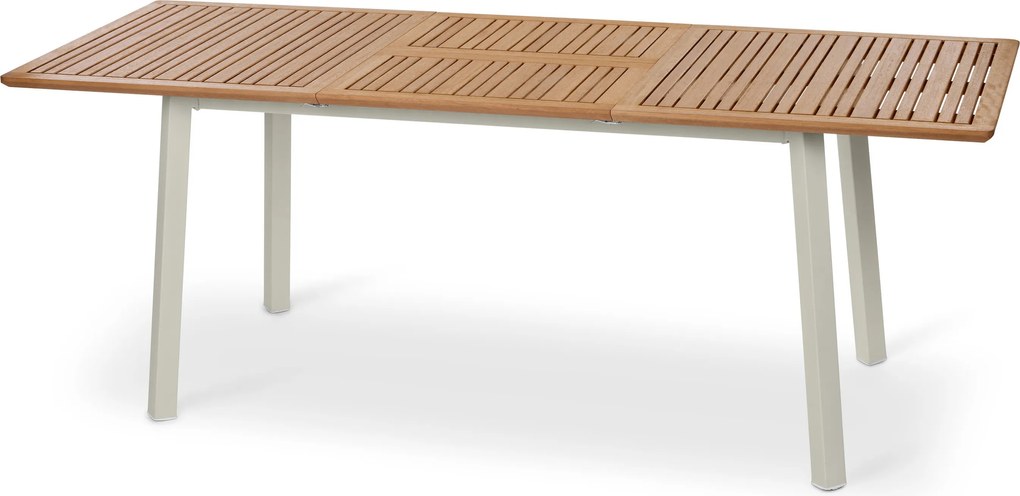 Priestorovo úsporný rozťahovací záhradný stôl »Liska«, cca 140 ‒ 200 x 75 cm