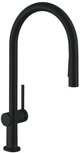 Hansgrohe Talis drezová batéria s vyťahovacou spŕškou, 2 prúdy matná černá 72801670