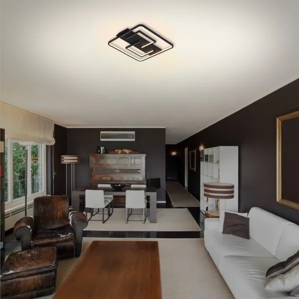 Brilagi - LED stmievateľné stropné svietidlo FLARE LED/34W/230V 3000-6000K + diaľkové ovládanie
