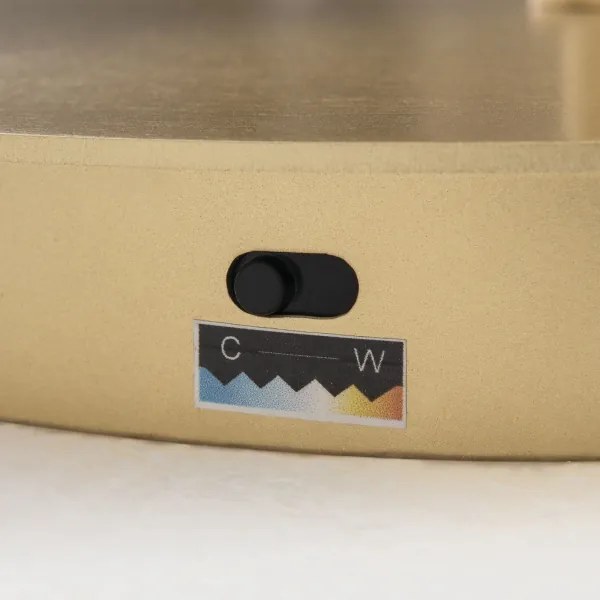 Orion - stmievateľná LED stojacia lampa KOLK LED/40W/230V 2700/4000K zlatá