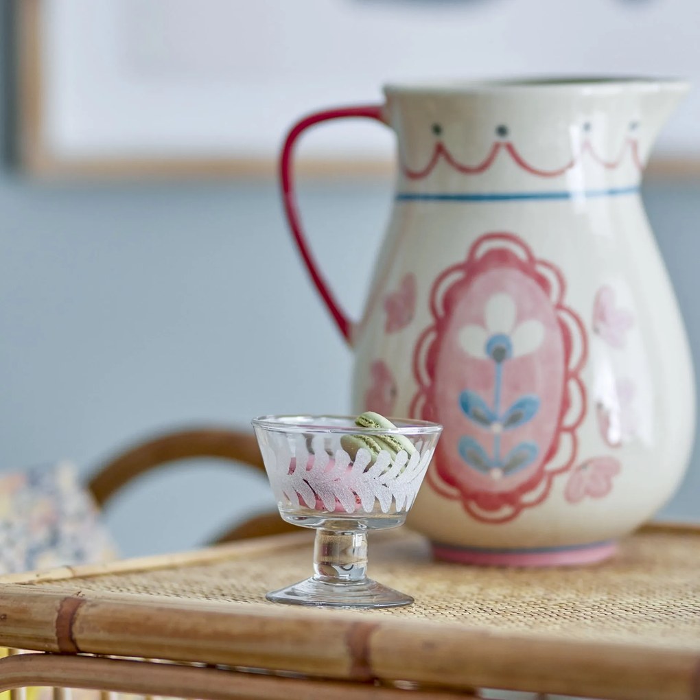 Bloomingville Sklenený pohárik Rika Recycled Glass 100 ml