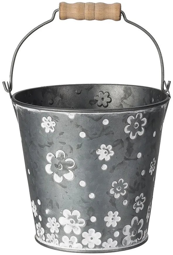 Zinkový kvetináč