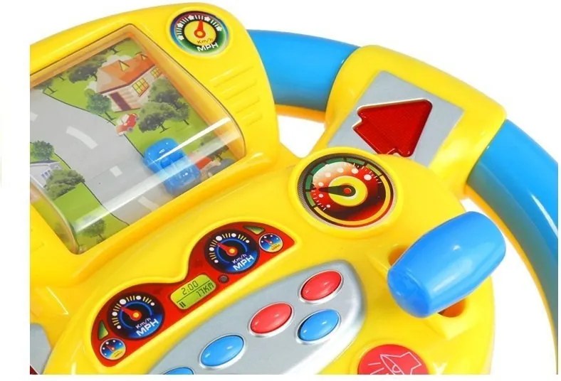 LEAN Toys Interaktívne zvuky detského volantu