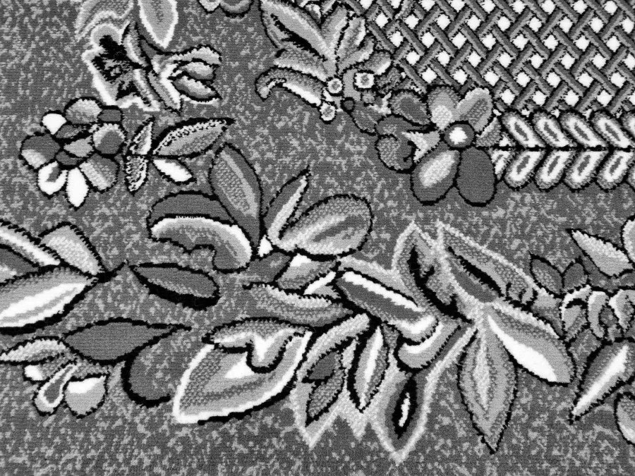 DC Koberec PP 7192 sivá Rozmer: 80×150 cm