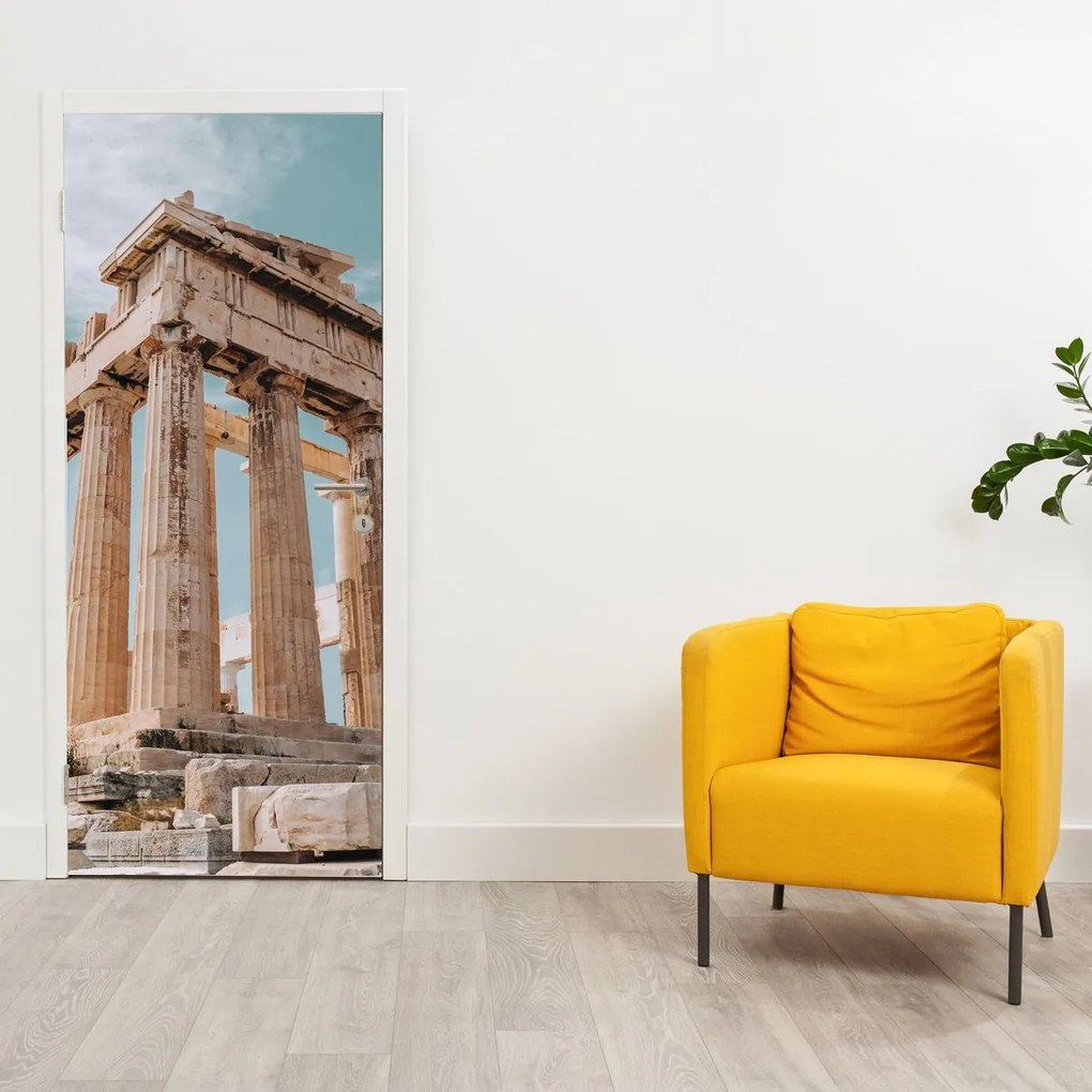 Fototapeta na dvere - Antický akropolis (95x205cm)