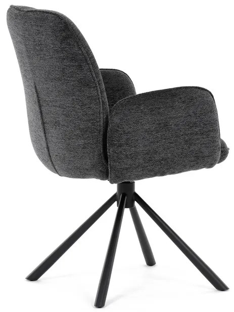 Autronic BONTEC Jedálenská stolička, čierna, látka, DCH-D1330 BK2 Farba: Čierna