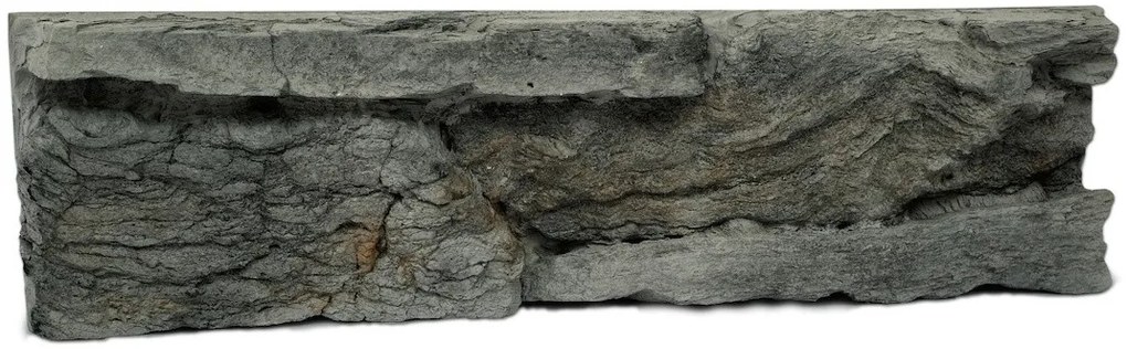 Obklad Vaspo skála zvrásnená antracit 10,8x40 cm reliéfna V55204