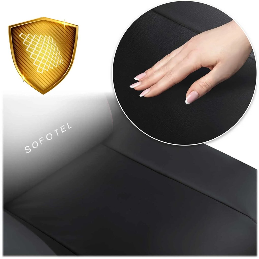 Kancelárska stolička Sofotel Verona 2580 - čierna