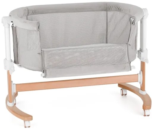 PETITE&amp;MARS - Detská postieľka 2v1 GLORY šedá