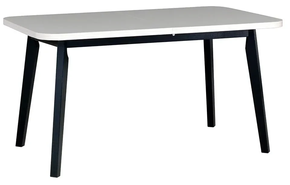 Stôl Harry 80 x 140/180 VI, Morenie: dub artisan L, Farby nožičiek: čierna