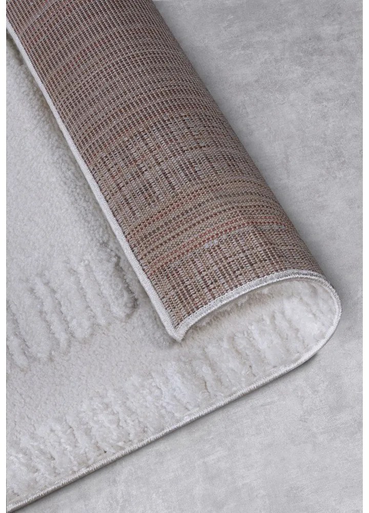 Krémovobiely behúň 80x240 cm Bartoux Cream White – Elle Decoration