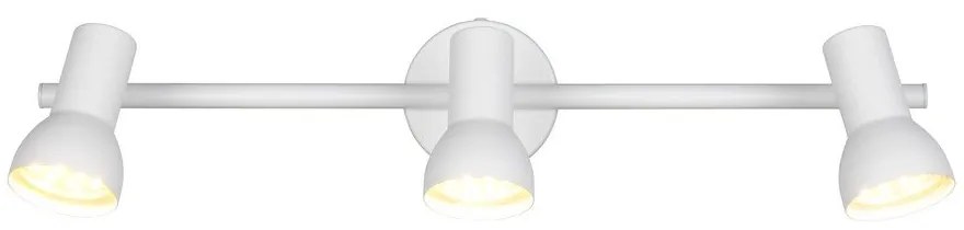 Biele bodové svietidlo ø 8 cm Cantar – Reality