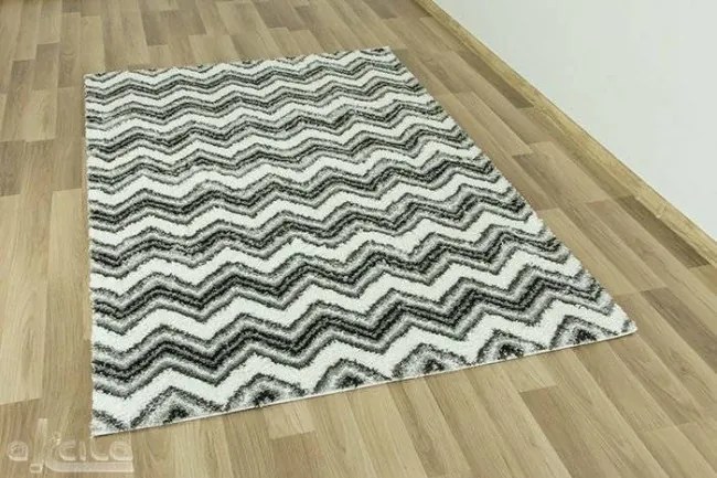 Koberec Onyx 5172 Cik cak bielý