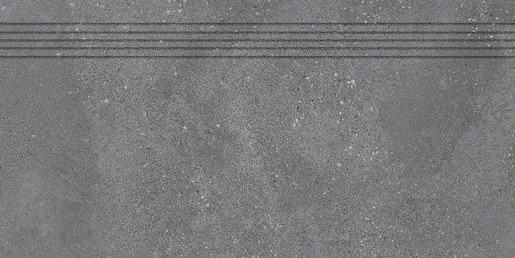 Schodovka Rako Betonico čierna 30x60 cm mat DCPSR792.1