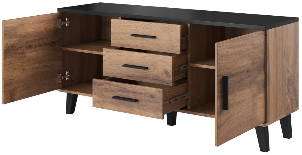 Cama Komoda Lotus 2D3S - dub