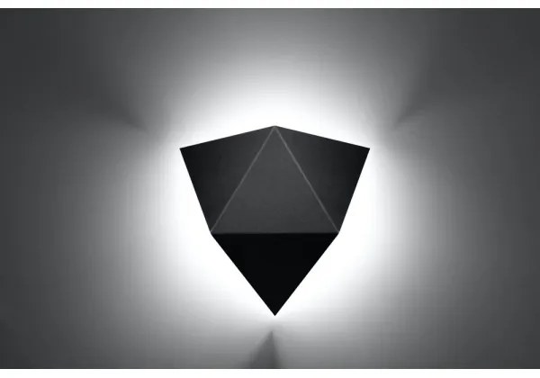 Nástenné svietidlo SOLIDO 2xG9/40W/230V čierna