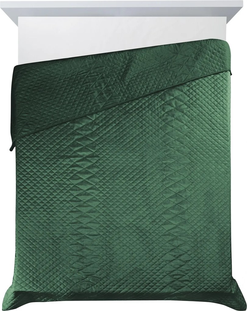 PREHOZ NA POSTEĽ LUIZ3 170X210 CM TMAVOZELENÝ