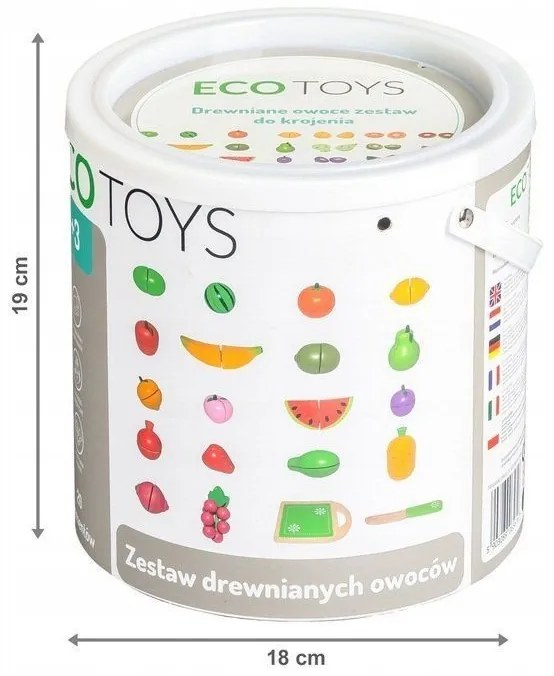 Sada ovocia do kuchynky Ecotoys