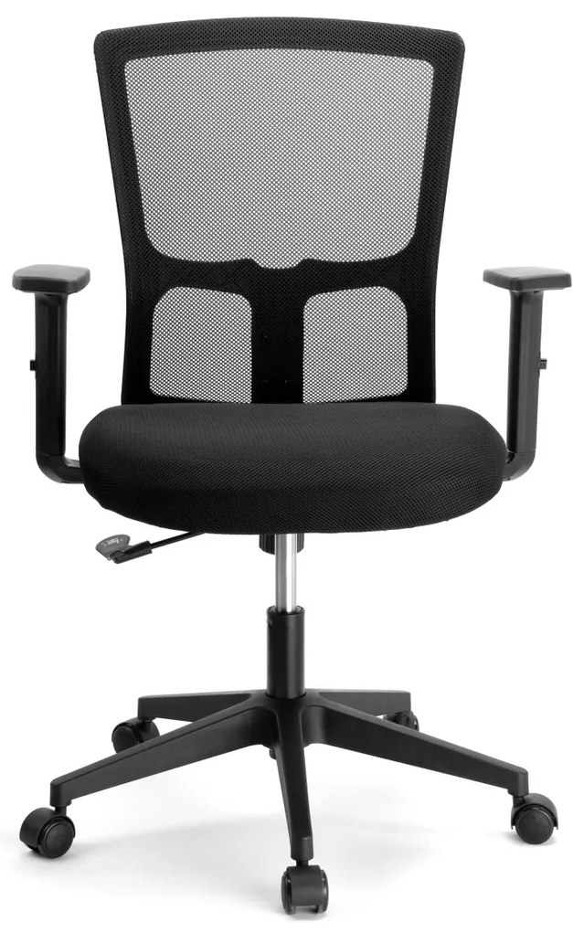 Kancelárska stolička Linos čierna