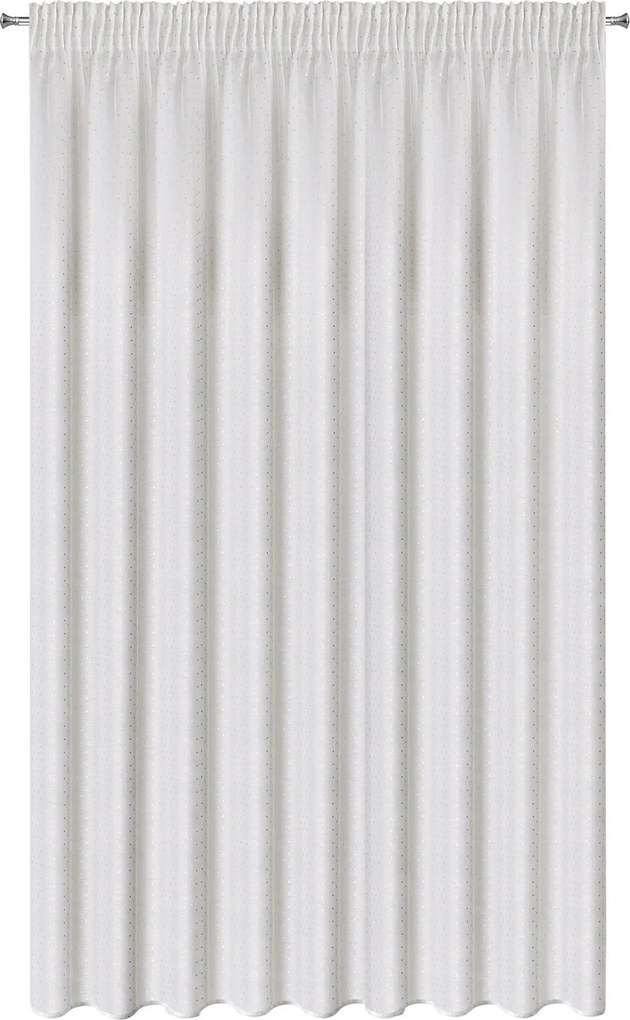 ZÁCLONA NA PÁSKE SIBEL 300 CM X 250 CM BIELA