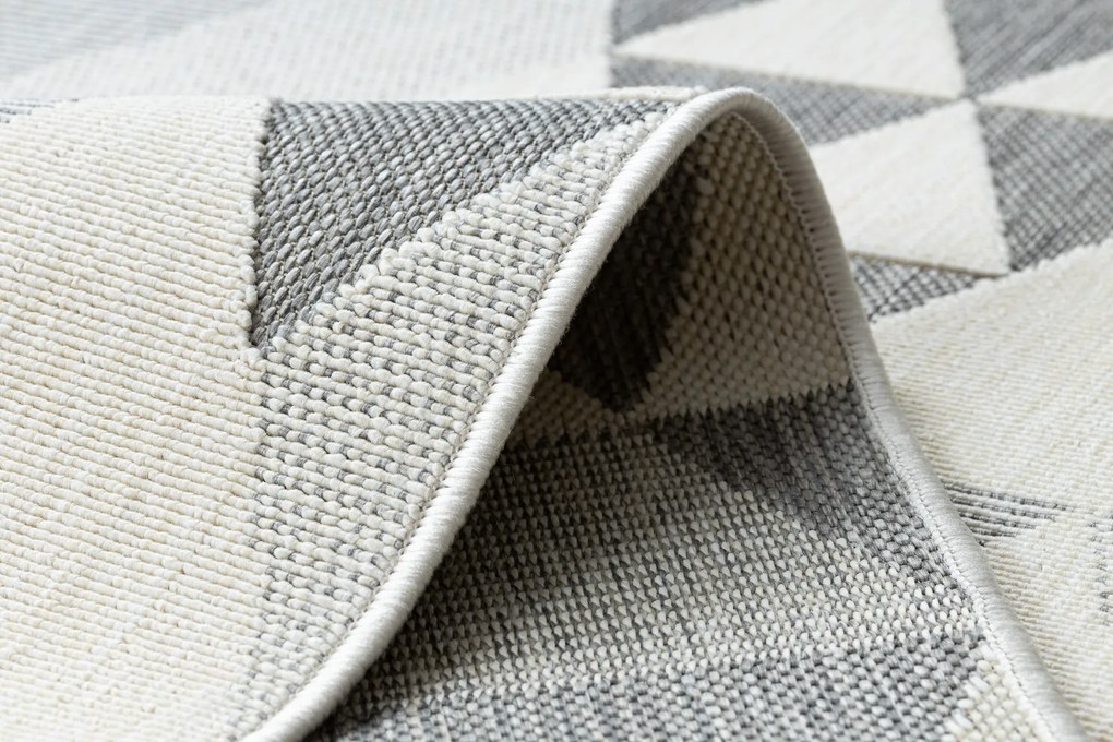 Koberec SPRING 20409662 trojuholníky Sisalový -  krémový