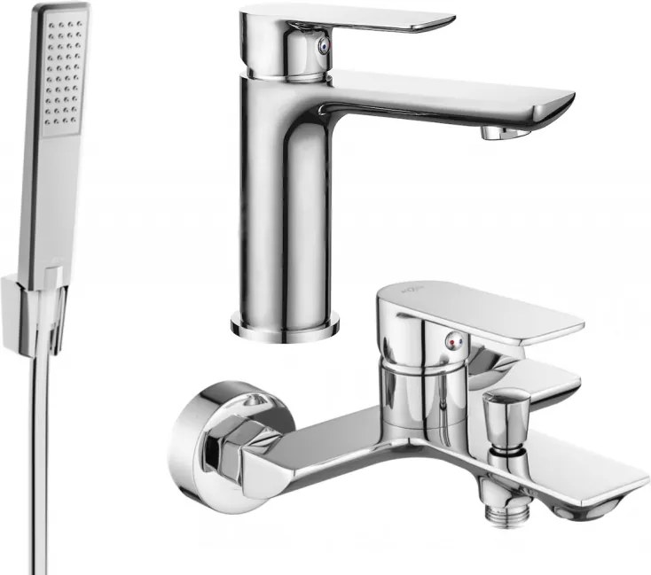 Mexen Alfa R72 vaňová súprava, chrómová - 745703R72-00