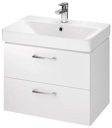 Cersanit - SET B279 LARA MILLE SLIM 60 (SKRINKA + UMÝVADLO), Biela, S801-318-DSM