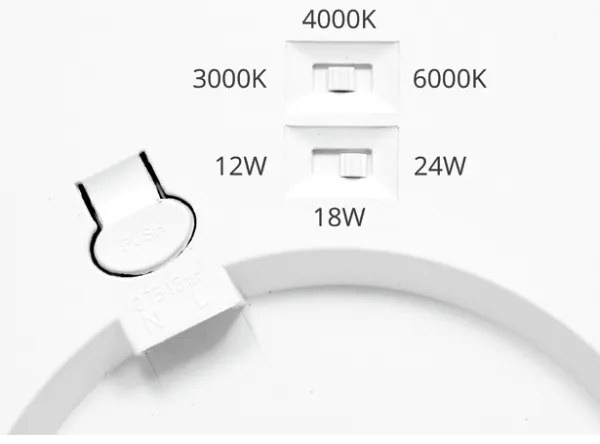 Ecolite WPCB2-24W/BI - LED Panel LEXA LED/12/18/24W/230V biela