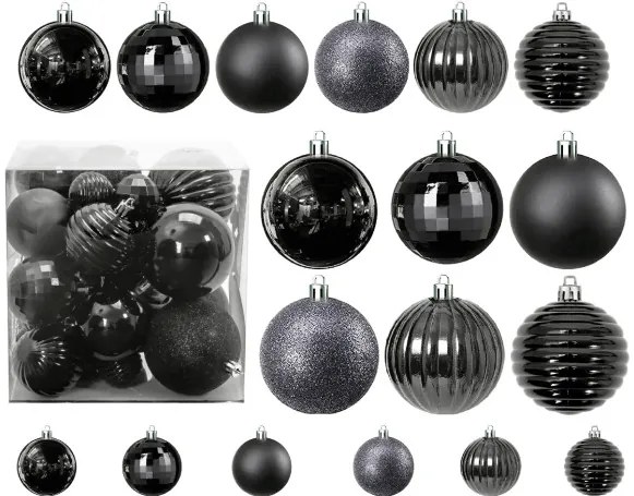 Vianočné guľky - 311433C (36ks)