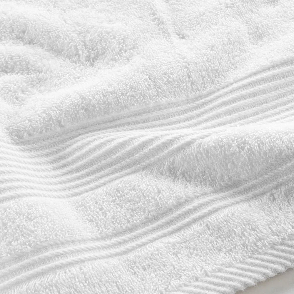 Biela froté bavlnená osuška 70x130 cm Tendresse – douceur d'intérieur