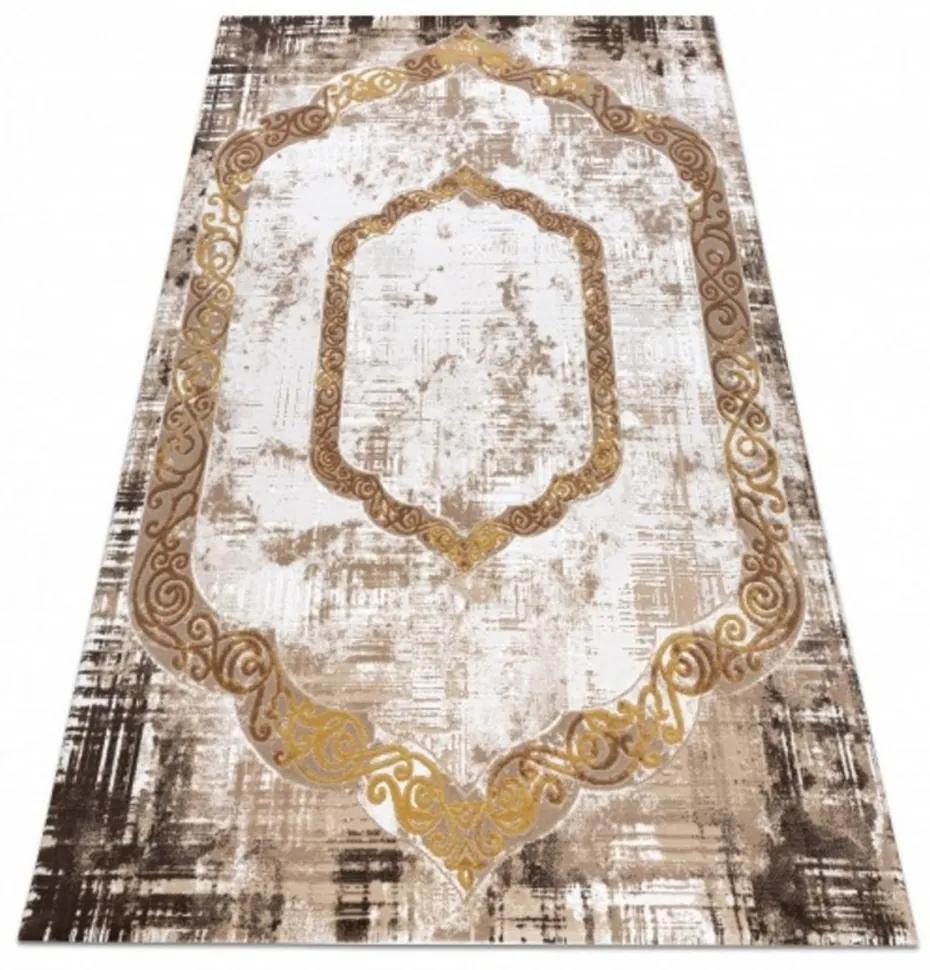 Luxusný kusový koberec akryl Lana béžový 160x230cm