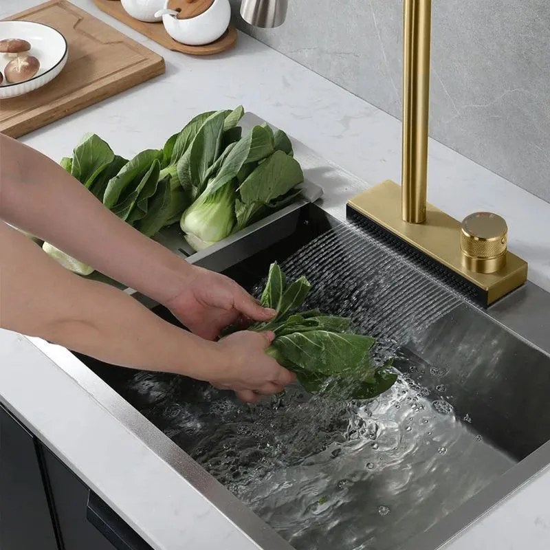 Rea Conor, kuchynská batéria h-400, zlatá matná, REA-B6312