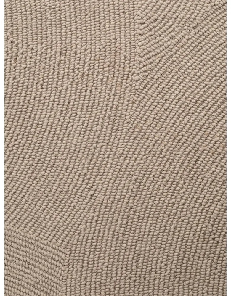 Béžový ručne tkaný vlnený behúň 80x200 cm Calmio – Hanse Home