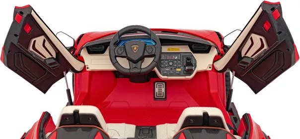 Elektrické autíčko Lamborghini SIAN červené
