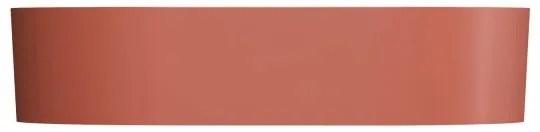 OMNIRES OVOUNTE - Umyvadlo OVO 55x36 cm dolomit/matná terakota